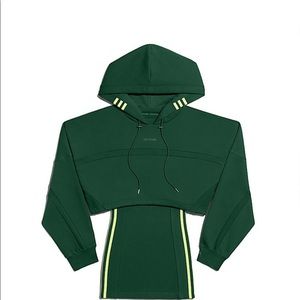 Ivy Park Green Hoodie Dress